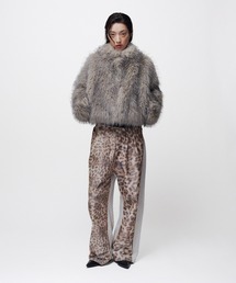 THINGS THAT MATTER（シングス ザット マター）の「LEOPARD WARP PRINT SWEAT PANTS / レオパードワーププリントスウェットパンツ（スウェットパンツ）」