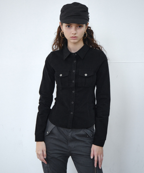 Midnight Move(ミッドナイトムーブ)の「VTシャツ(ブラック)(シャツ/ブラウス・レディース・その他・SMALL/MEDIUM)」の1枚目の写真