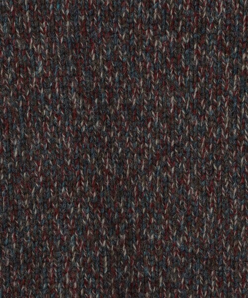 BACCA(バッカ)の「【WEB先行予約】ウールナイロンメランジ Vネックプルオーバー(ニット/セーター・レディース・レッド系その他2/オレンジ系その他・S)」の12枚目の写真