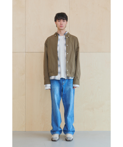 KUME(クメ)の「メンズ ユーティリティ スラントポケット シャツジャケット ブラウン(ブルゾン・メンズ・その他・X-LARGE/LARGE/MEDIUM)」の5枚目の写真