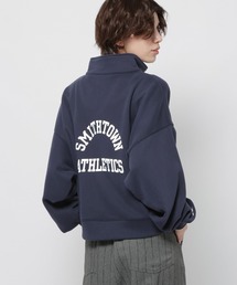 【Champion(チャンピオン)】別注ハーフZIP裏毛プルオーバー