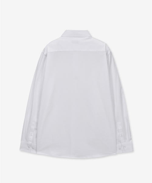 TNGT(ティーエヌジーティー)の「Office Dress Shirt (White) TNSH6F001WT(ビジネスシャツ・メンズ・その他・100/105/110/95)」の2枚目の写真