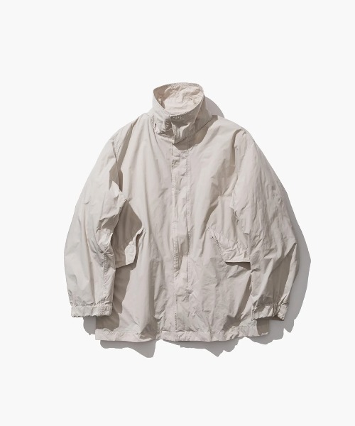 ATON(エイトン)の「【ATON / エイトン】AIR WEATHER SHORT MODS COAT(モッズコート・メンズ・ホワイト/キャメル/ブラック・2/4/6)」の7枚目の写真