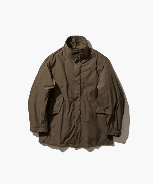 ATON(エイトン)の「【ATON / エイトン】AIR WEATHER SHORT MODS COAT(モッズコート・メンズ・ホワイト/キャメル/ブラック・2/4/6)」の15枚目の写真