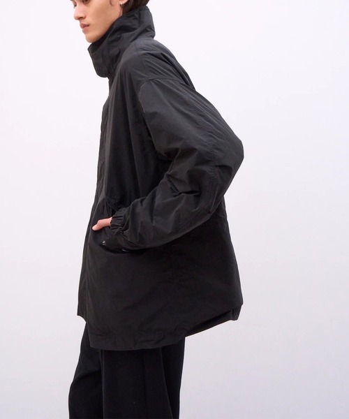 ATON(エイトン)の「【ATON / エイトン】AIR WEATHER SHORT MODS COAT(モッズコート・メンズ・ホワイト/キャメル/ブラック・2/4/6)」の8枚目の写真