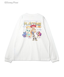 ANTIBAL（アンティバル）の「【ANTIBAL】 トイ・ストーリー”PLAYTIME”カスレプリントロングスリーブTEE ロンT（Tシャツ/カットソー）」