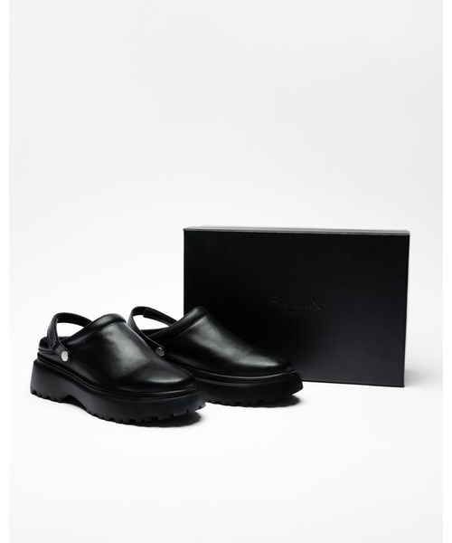 FILLIN（フィルイン）の「UNOS [CLOG]（スリッポン・メンズ・ブラック・24cm/23cm/28cm/27cm/26cm/25cm）」の3枚目の写真