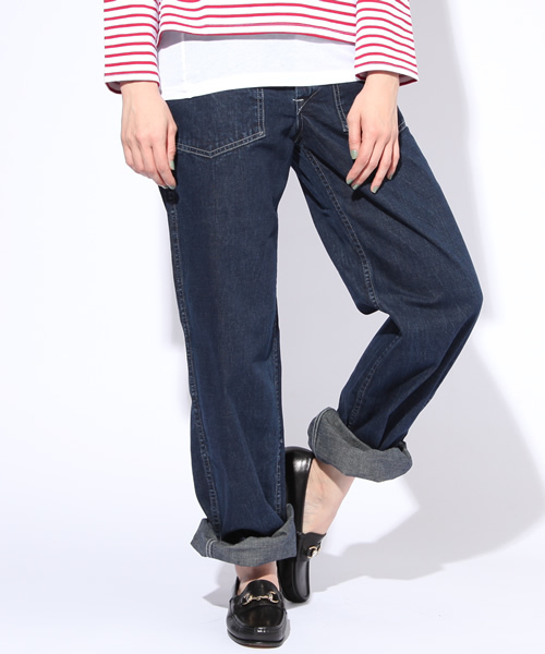 BEAMS BOY(ビームスボーイ)の「TOYO×BEAMS BOY / トラウザーワーキングデニム(デニムパンツ・レディース・インディゴブルー・ONE SIZE)」の10枚目の写真