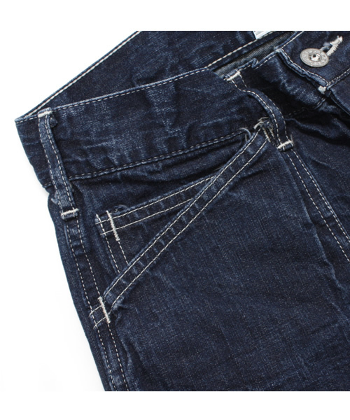BEAMS BOY(ビームスボーイ)の「TOYO×BEAMS BOY / トラウザーワーキングデニム(デニムパンツ・レディース・インディゴブルー・ONE SIZE)」の5枚目の写真