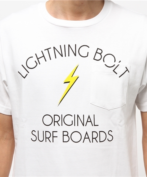 HVC(エイチブイシー)の「HVC / BOLT Tシャツ (Tシャツ/カットソー・メンズ・ホワイト/ネイビー/イエロー/ブルー系その他・L/M)」の10枚目の写真
