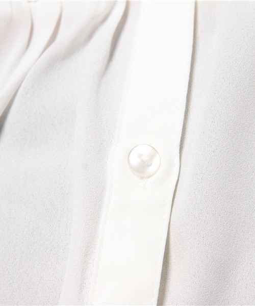 Heather（ヘザー）の「パイピングオフショルブラウス  726451（シャツ/ブラウス・レディース・ライトピンク/アイボリー/ライトブルー/ネイビー・FREE）」の12枚目の写真