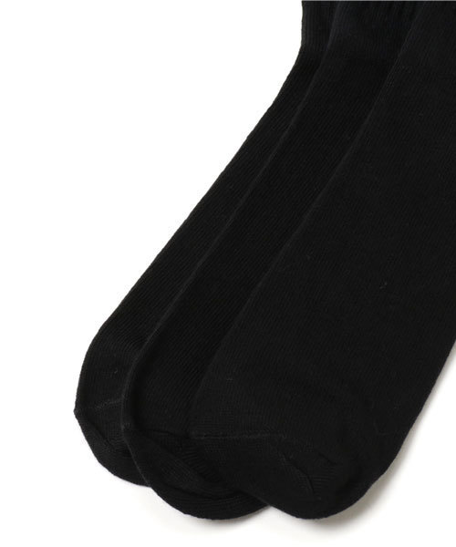 adidas(アディダス)の「adidas/SOLID CREW SOCKS(ソックス/靴下・メンズ・ブラック・27-29)」の3枚目の写真
