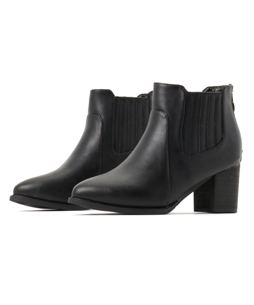 PLAIN CLOTHING（プレーンクロージング）の「ポインデットトゥショートブーツ【SELECTED FOR PLAIN CLOTHING】　（パンプス・レディース・ブラック・35/36/38/39/37）」の13枚目の写真