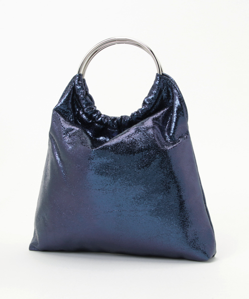 Ctrl freak （コントロール フリーク）の「Ctrl Freak/メタリックハンドルバッグ（ショルダーバッグ・レディース・シルバー/ピンク/ネイビー/オレンジ・FREE）」の5枚目の写真