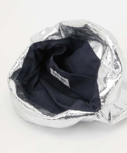 Ctrl freak （コントロール フリーク）の「Ctrl Freak/メタリックハンドルバッグ（ショルダーバッグ・レディース・シルバー/ピンク/ネイビー/オレンジ・FREE）」の8枚目の写真