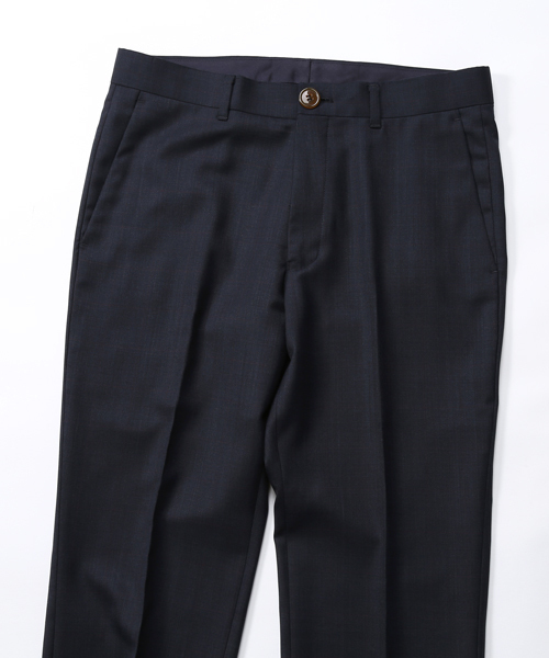 Vivienne Westwood MAN(ヴィヴィアンウエストウッドマン)の「チェック トラウザーズ【279021 3306】(スラックス・メンズ・グレー/ネイビー・46/48/44)」の8枚目の写真