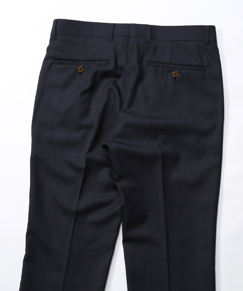 Vivienne Westwood MAN(ヴィヴィアンウエストウッドマン)の「チェック トラウザーズ【279021 3306】(スラックス・メンズ・グレー/ネイビー・46/48/44)」の9枚目の写真