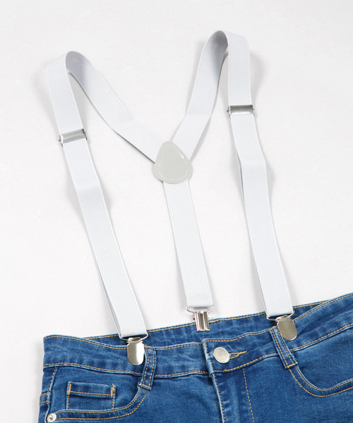 crane（クレイン）の「SATK/ワイドサスペンダー（サスペンダー・レディース・ブラック/ブラウン/レッド/その他3/その他2/ピンク/イエロー/ブルー/その他5/その他6/その他7/ベージュ/その他11/ライトグレー/その他9/グリーン/グレー/その他8/その他4/その他10/ワイン/ネイビー/ホワイト/ブラウン系その他/オレンジ/カーキ/グレー系その他2/レッド系その他/ブラウン系その他2/ブルー系その他・FREE）」の4枚目の写真