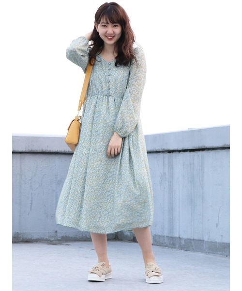 dazzlin（ダズリン）の「ミニローズクラシカルロングワンピース