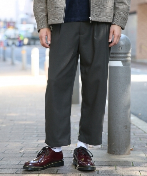 RAGEBLUE(レイジブルー)の「TRワイドアンクルパンツ/776729(その他パンツ・メンズ・ダークグレー/ブラック・LARGE/MEDIUM/SMALL)」の1枚目の写真