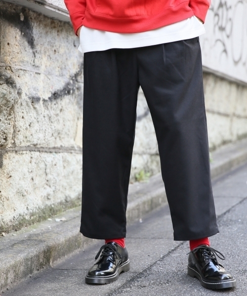 RAGEBLUE(レイジブルー)の「TRワイドアンクルパンツ/776729(その他パンツ・メンズ・ダークグレー/ブラック・LARGE/MEDIUM/SMALL)」の2枚目の写真