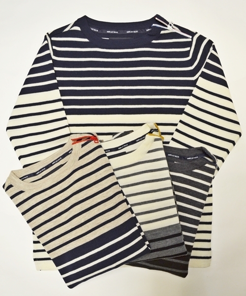 SHIPS JET BLUE（シップスジェットブルー）の「SHIPS JET BLUE: ショルダージップ ボーダーニット■（ニット/セーター・メンズ・グレー/ブラウン/ナチュラル/ネイビー・SMALL/MEDIUM/LARGE）」の11枚目の写真