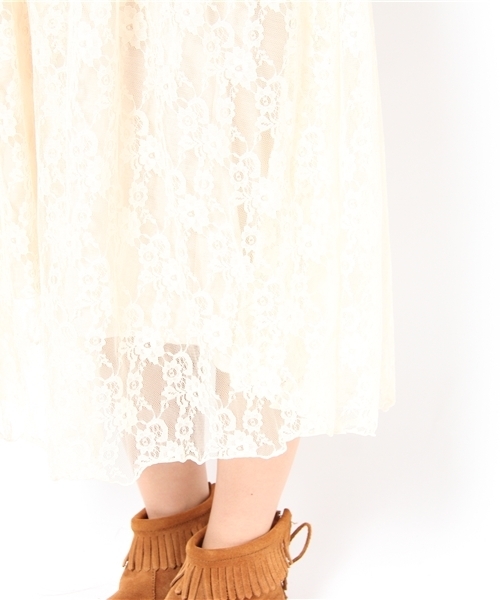 WC（ダブル シー）の「wc/インディアン切り替えワンピース（ワンピース・レディース・ダークグレー/ライトグレー・FREE）」の7枚目の写真