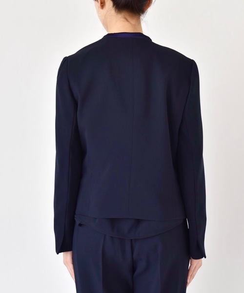 kaene（カエン）の「ノーカラージャケット（ノーカラージャケット
