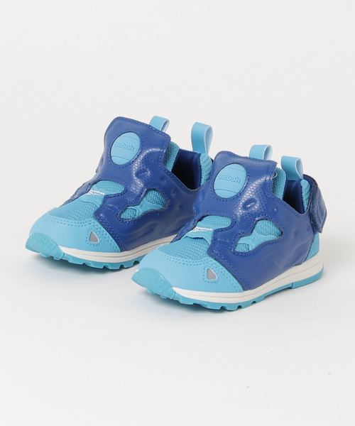 Reebok(リーボック)の「バーサ ポンプ フューリー SYN GP(スニーカー・キッズ・ブルー系その他/ブラック系その他/ピンク系その他・12cm/16.0cm/15.0cm/14.0cm/13.0cm)」の1枚目の写真