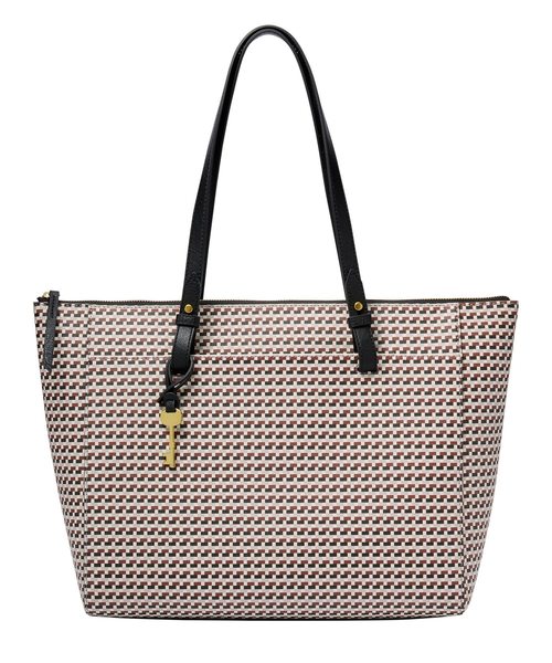 FOSSIL(フォッシル)の「RACHEL TOTE WITH ZIPPER ZB7446(トートバッグ・レディース・グレー×ホワイト/ブラック×ホワイト/マルチ/ブラウン系その他/レッド系その他/ブラック系その他/その他/グレー系その他/その他2/その他4/ピンク系その他・FREE)」の6枚目の写真