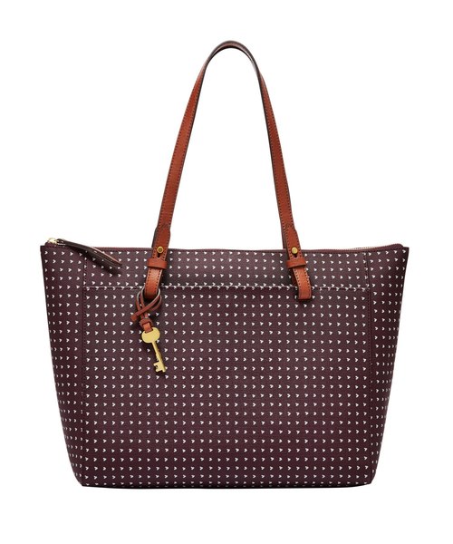 FOSSIL(フォッシル)の「RACHEL TOTE WITH ZIPPER ZB7446(トートバッグ・レディース・グレー×ホワイト/ブラック×ホワイト/マルチ/ブラウン系その他/レッド系その他/ブラック系その他/その他/グレー系その他/その他2/その他4/ピンク系その他・FREE)」の8枚目の写真
