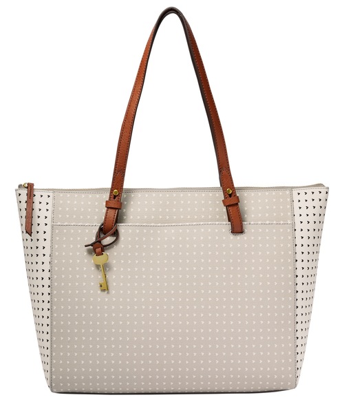 FOSSIL(フォッシル)の「RACHEL TOTE WITH ZIPPER ZB7446(トートバッグ・レディース・グレー×ホワイト/ブラック×ホワイト/マルチ/ブラウン系その他/レッド系その他/ブラック系その他/その他/グレー系その他/その他2/その他4/ピンク系その他・FREE)」の4枚目の写真