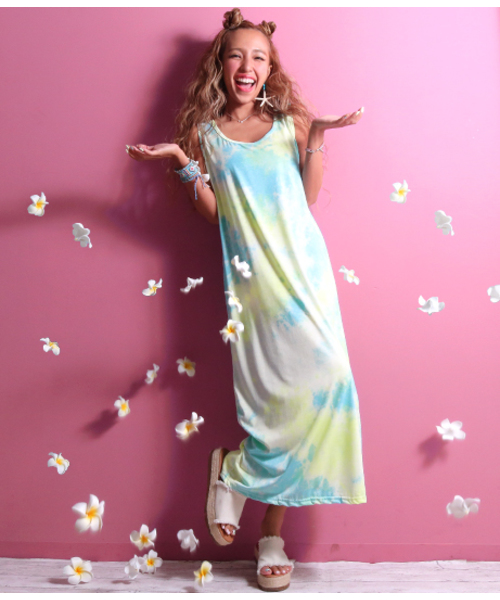 Anap Mimpi アナップミンピ の タイダイタンクワンピ ワンピース Wear