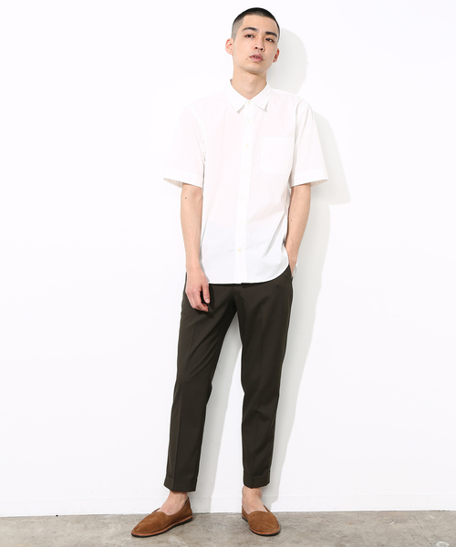 ADAM ET ROPE'(アダムエロペ)の「ポリエステルトロピカルクロップドパンツ(その他パンツ・メンズ・ネイビー/ライトグレー/カーキ・L/M)」の7枚目の写真