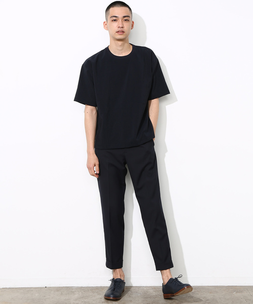 ADAM ET ROPE'(アダムエロペ)の「ポリエステルトロピカルクロップドパンツ(その他パンツ・メンズ・ネイビー/ライトグレー/カーキ・L/M)」の8枚目の写真