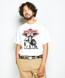 HYSTERIC GLAMOUR | BAD GIRL pt ポケ付Tシャツ(Tシャツ/カットソー)