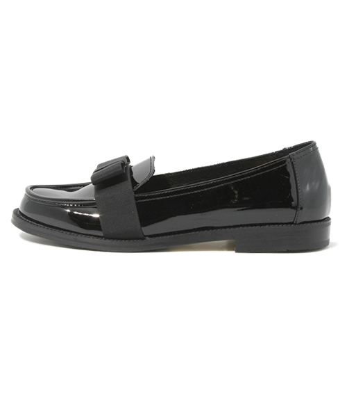 FABEL(ファベル)の「FABEL リボン付エナメルローファー(その他シューズ・レディース・ブラック/ブラウン/ライトピンク・36/37/38/39)」の11枚目の写真