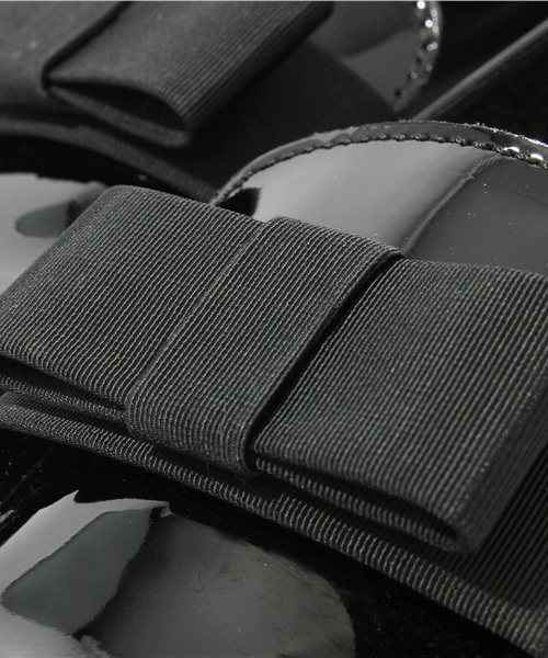 FABEL(ファベル)の「FABEL リボン付エナメルローファー(その他シューズ・レディース・ブラック/ブラウン/ライトピンク・36/37/38/39)」の8枚目の写真