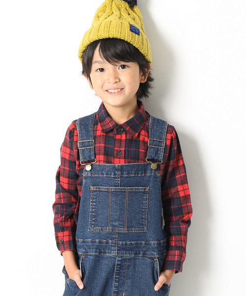 devirock（デビロック）の「ネルチェックシャツ（シャツ/ブラウス・キッズ・その他1/その他2/その他3/その他4/その他5/その他6/その他7/その他8/その他9/その他10・110cm/100cm/120cm/130cm/140cm/150cm/160cm）」の2枚目の写真