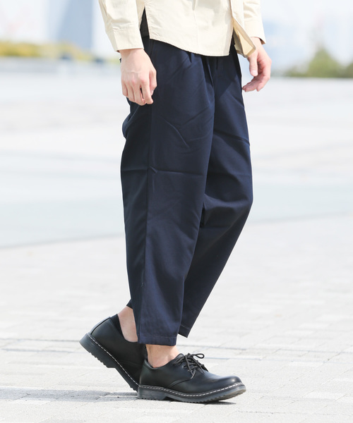 TopIsm（トップイズム）の「ビッグシルエットツータックワイドパンツ スラックス（その他パンツ・メンズ・ブラック/ネイビー・M/L）」の6枚目の写真