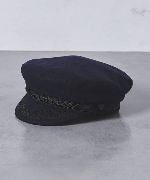 【vjk】 ロックアンドコーハッターズ ウール マリンキャップ LENON Lock & Co Hatters（ロックアンドカンパニー）の「＜Lock&Co Hatters