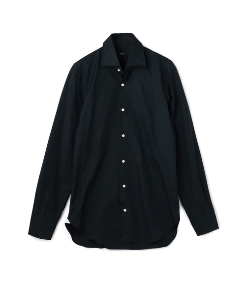 BARBA(バルバ)の「BARBA / レギュラーカラードレスシャツ MILANO/1800A/1809A(シャツ/ブラウス・メンズ・ホワイト/ネイビー・40/37/38/39/41/42)」の2枚目の写真