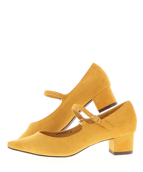 RANDA(ランダ)の「ストレスフリー/ポインテッドトゥストラップパンプス(パンプス・レディース・ブラウン/ブラック/マスタード・L/M/S/LL)」の8枚目の写真