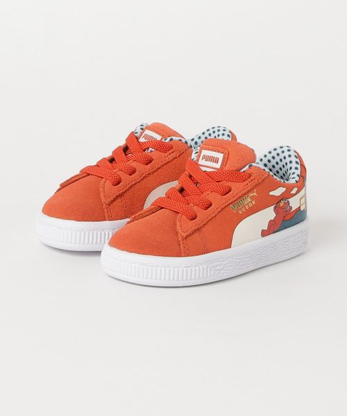 PUMA プーマ ベビー PUMA x SESAME STREET 50 スウェード (12-16cm) PUMA プーマ ベビー PUMA x SESAME STREET 50 スウェード (12-16cm)