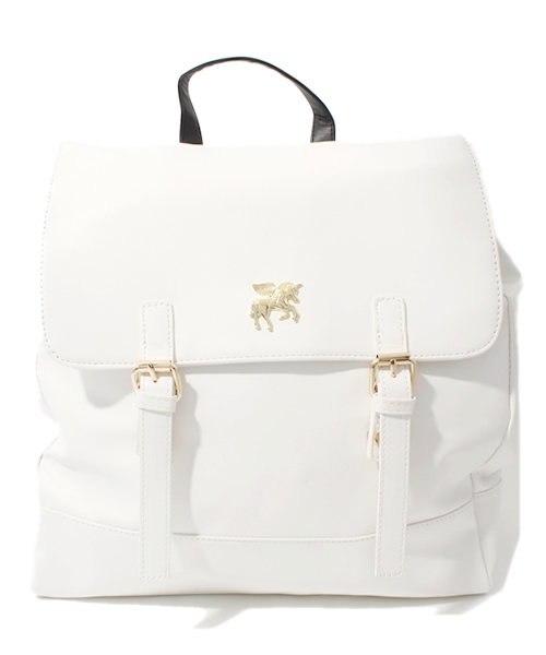 L.D.S.(エルディーエス)の「Fantasyリュック(バックパック/リュック・レディース・ホワイト系/ホワイト系3/ブラック系/レッド系・FREE)」の2枚目の写真