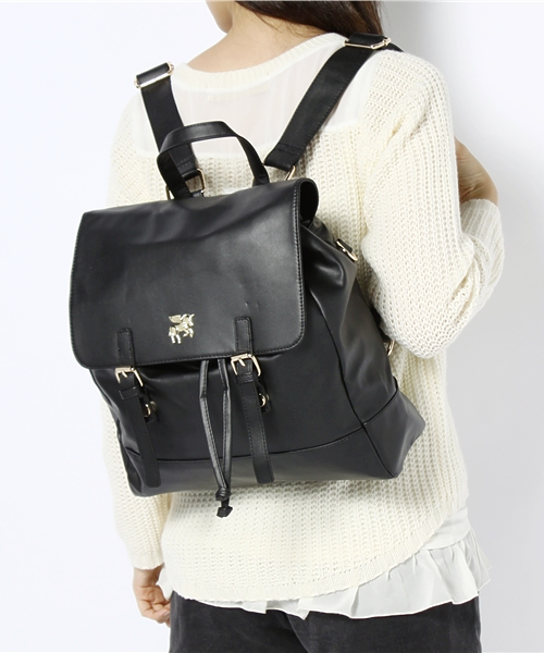 L.D.S.(エルディーエス)の「Fantasyリュック(バックパック/リュック・レディース・ホワイト系/ホワイト系3/ブラック系/レッド系・FREE)」の11枚目の写真