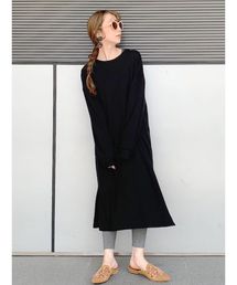 Ungrid | ボリュームハニカムカットワンピース(ワンピース)