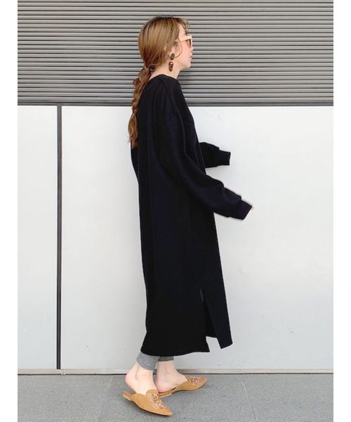 Ungrid（アングリッド）の「ボリュームハニカムカットワンピース（ワンピース・レディース・ブラック/グレー/オフホワイト・FREE）」の15枚目の写真