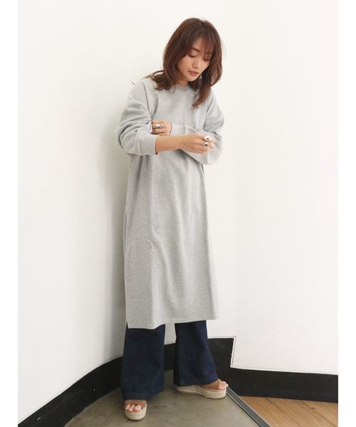 Ungrid（アングリッド）の「ボリュームハニカムカットワンピース（ワンピース・レディース・ブラック/グレー/オフホワイト・FREE）」の13枚目の写真