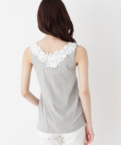 セール トップス Shoo La Rue シューラルー のファッション タンクトップ バックレースカップ付きタンク タンクトップ 世界的に